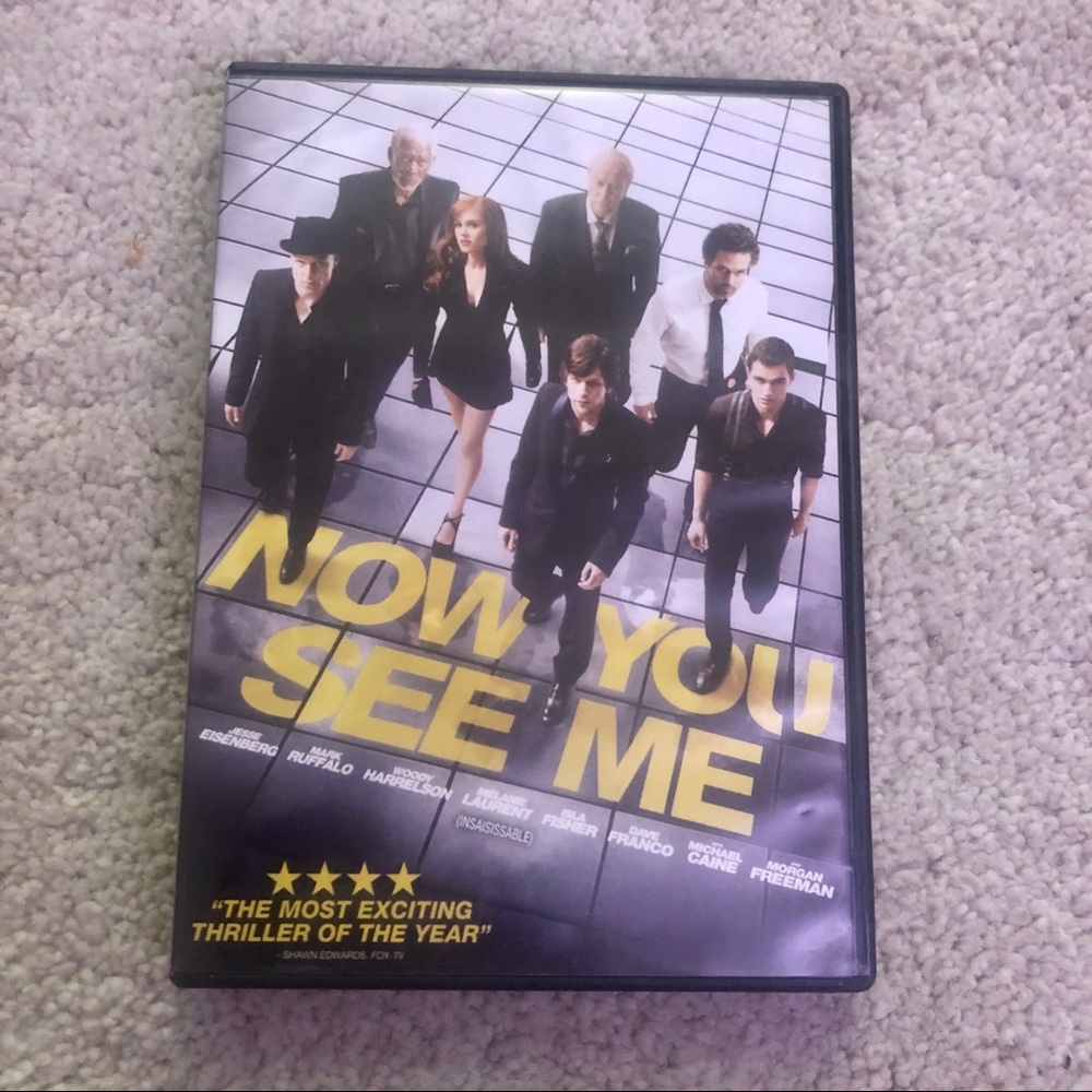 Free w/ purchase - Now You See Me - DVD